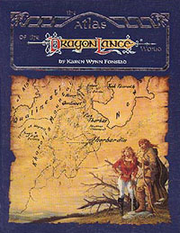 Cover Art - Atlas of the Dragonlance World